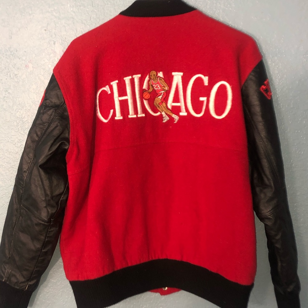 Chicago bulls varsity jacket